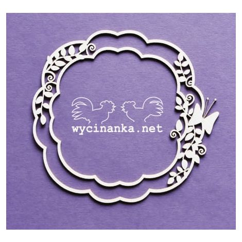 Tekturka Wycinanka Summer Fresh - Ramka #7
